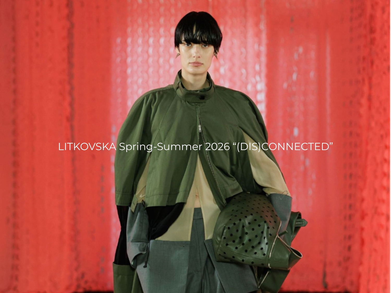 LITKOVSKA Lansează Colecția de Primăvară-Vară 2026 — (DIS)CONNECTED la Paris Fashion Week